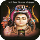 Lord Shiva 3D Live Wallpaper icône