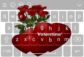 Saint Valentin Keyboard-poster