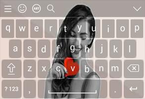 Saint Valentin Keyboard screenshot 1