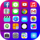 iLauncher Iphone X - iOS 11 Launcher And Iphone 7 Zeichen