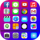 iLauncher Iphone X - iOS 11 Launcher And Iphone 7 ไอคอน