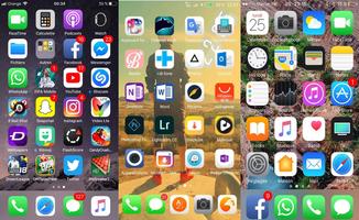 iLauncher Iphone X - iOS 11 Launcher And Iphone 7 스크린샷 1