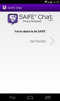SAIFE Chat (beta) Cartaz