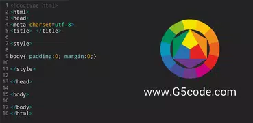 G5code - Editor Code Html Css 
