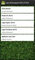 Liga Bolasepak Malaysia screenshot 1