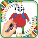 Superhero Motuuu Patloo Coloring Pages APK