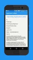 برنامه‌نما Application Letters عکس از صفحه
