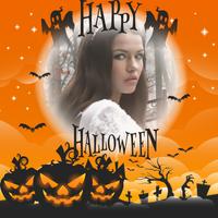 Halloween Photo Frame Maker poster
