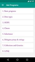 Dot net Programs Cartaz