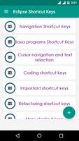 Eclipse Shortcut Keys Poster