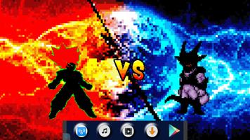 Dragon Saiyan Stickman battle اسکرین شاٹ 3