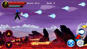 Dragon Saiyan Stickman battle screenshot 1