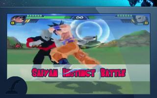 Ultra Saiyan: Instinct Goku Affiche