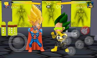 Dragon Super Saiyan Battle 3D: Goku Vs Vegeta DBS capture d'écran 1