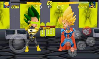 Dragon Super Saiyan Battle 3D: Goku Vs Vegeta DBS capture d'écran 2