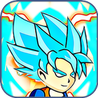 Goku Super Blue Saiyan Reborn Zeichen