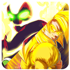 shadow Goku Saiyan VS Hero - Ben Alien Ultimate icono