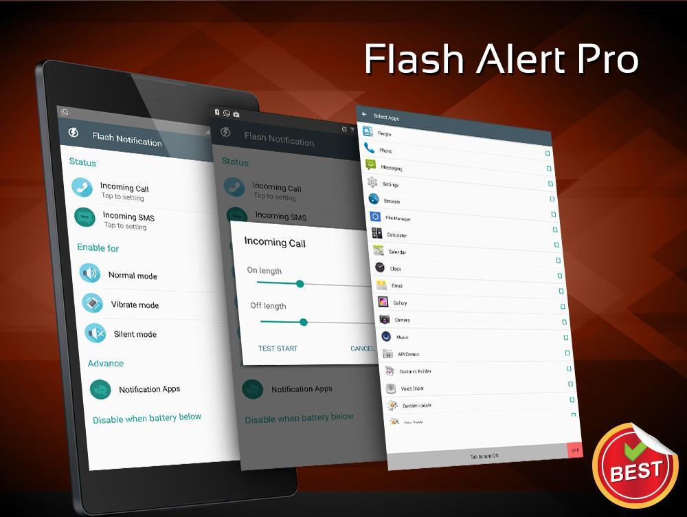 flash alert pro स्क्रीनशॉट 5.