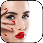 Makeup face makeover icon