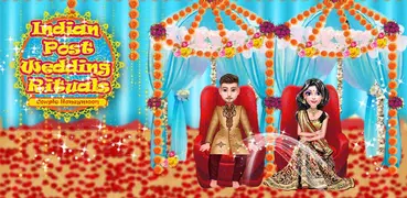 インドのポスト結婚式の儀式
