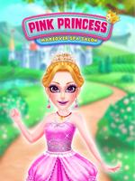 Pink Princess Makeover Spa Salon Affiche
