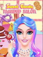 Candy Makeup Artist - Sweet Salon Games For Girls Affiche