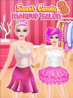 Candy Makeup Artist - Sweet Salon Games For Girls capture d'écran 2