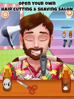 Crazy Celebrity Fashion Beard Shaving Salon Game capture d'écran 1