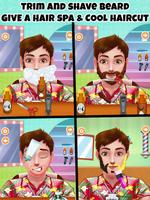 Crazy Celebrity Fashion Beard Shaving Salon Game screenshot 2