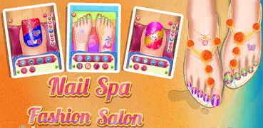 3D Toe Nail Salon Fashion Spa