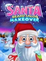 Santa Beard Salon Makeover Affiche