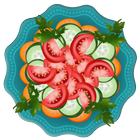 آیکون‌ cooking salad games