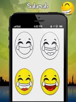 New How to Draw Emoji Faces capture d'écran 1