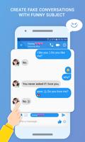 Fake messenger - Fake a text screenshot 2