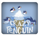 crazy penguin in iceland icône