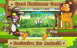 Bunny Jungle Run Affiche
