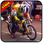 Balap Drag Motor Liar ไอคอน