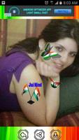 Indian flag face maker capture d'écran 3