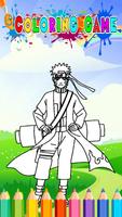 Anime Coloring Game постер