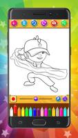 Best Coloring Game BoBoBoy captura de pantalla 2