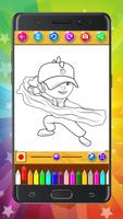 Best Coloring Game BoBoBoy imagem de tela 2