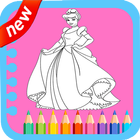 Best Coloring Game Princess icon