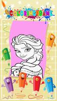 Best Coloring Game Princess ảnh chụp màn hình 3