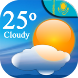 Kazakhstan Weather Zeichen