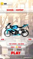 Speed Motorcycle Poster