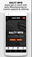 Salty MFG: Custom Apparel & Textiles Supplier Plakat