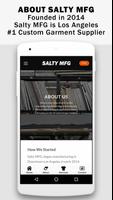 Salty MFG: Custom Apparel & Textiles Supplier Screenshot 2
