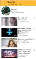 Beyonce Top Songs and Lyrics Ekran Görüntüsü 3