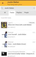 Justin Beiber Top Songs and Lyrics تصوير الشاشة 3