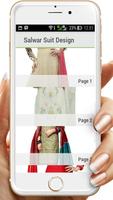 Salwar Suit design Affiche